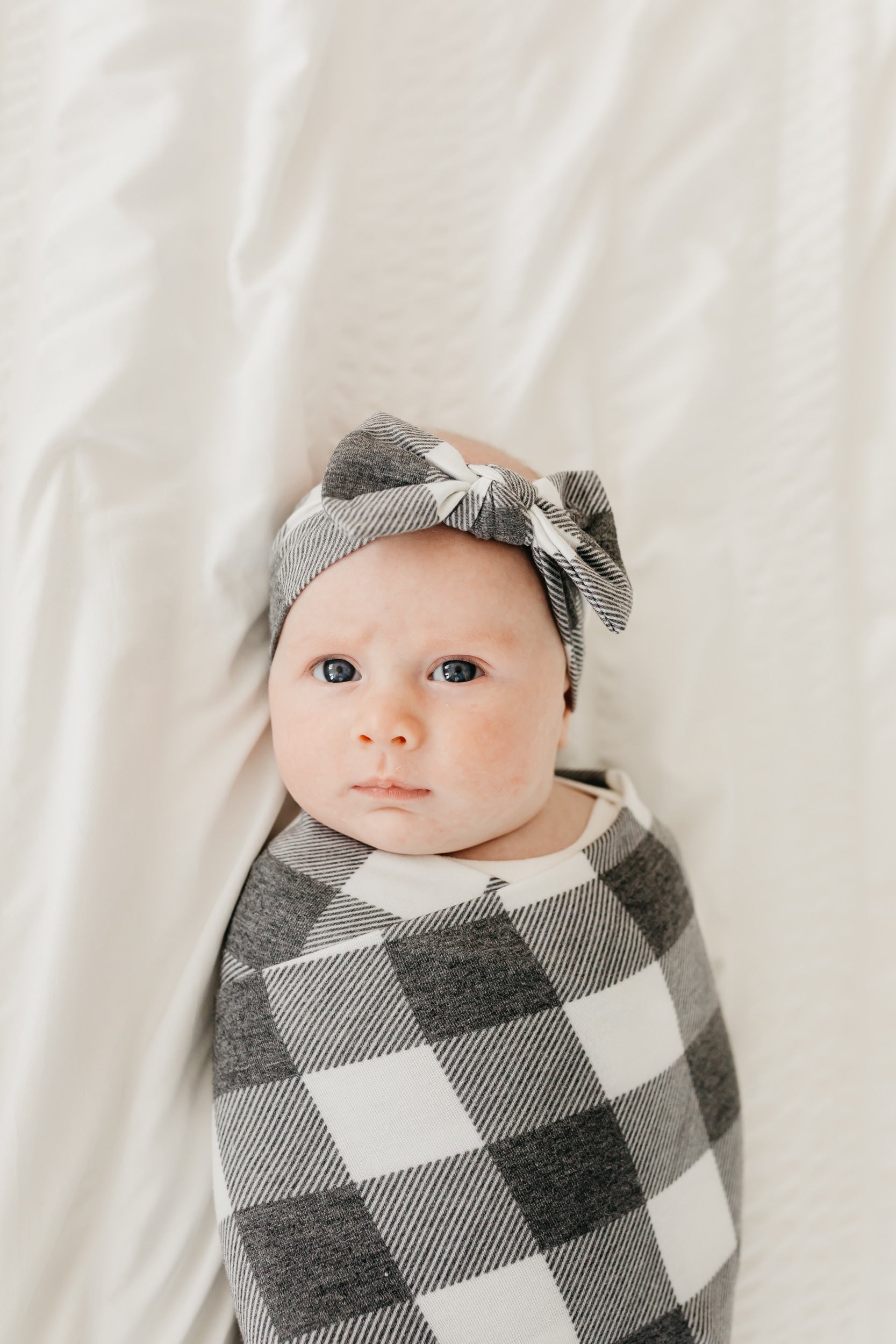 Knit Headband Bow - Scotland