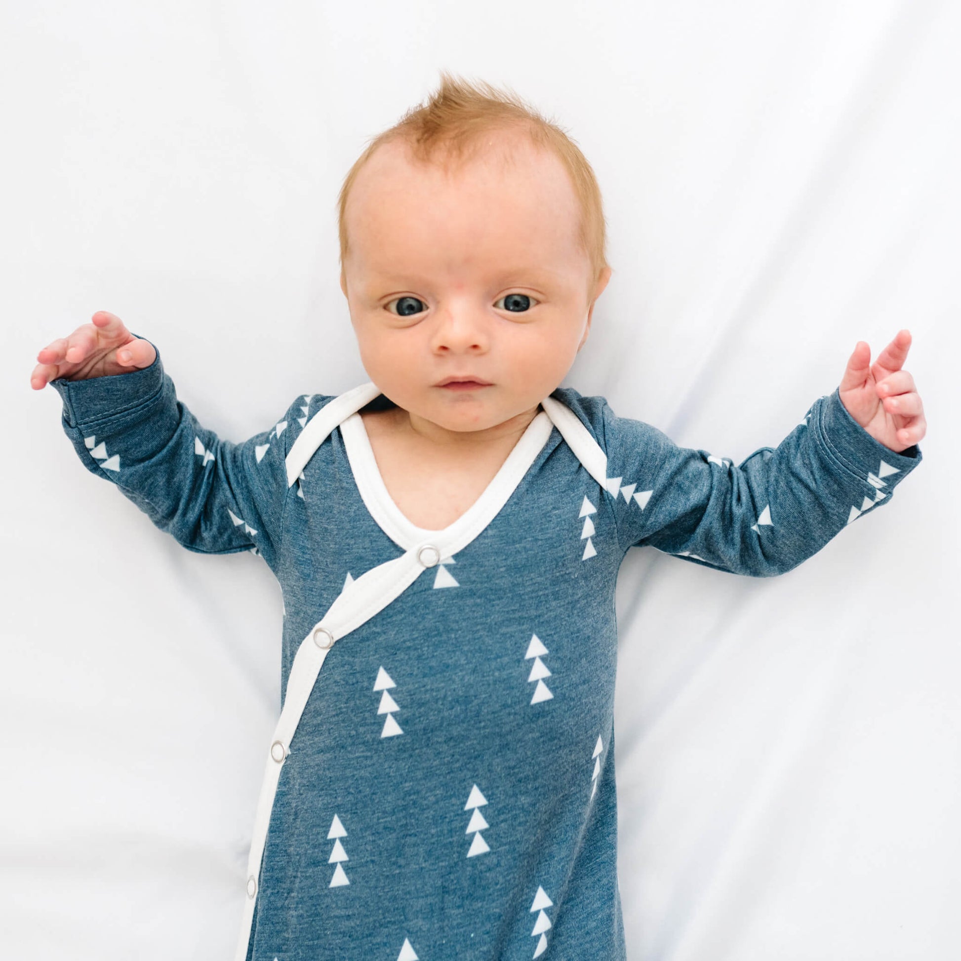 Newborn Knotted Gown - North